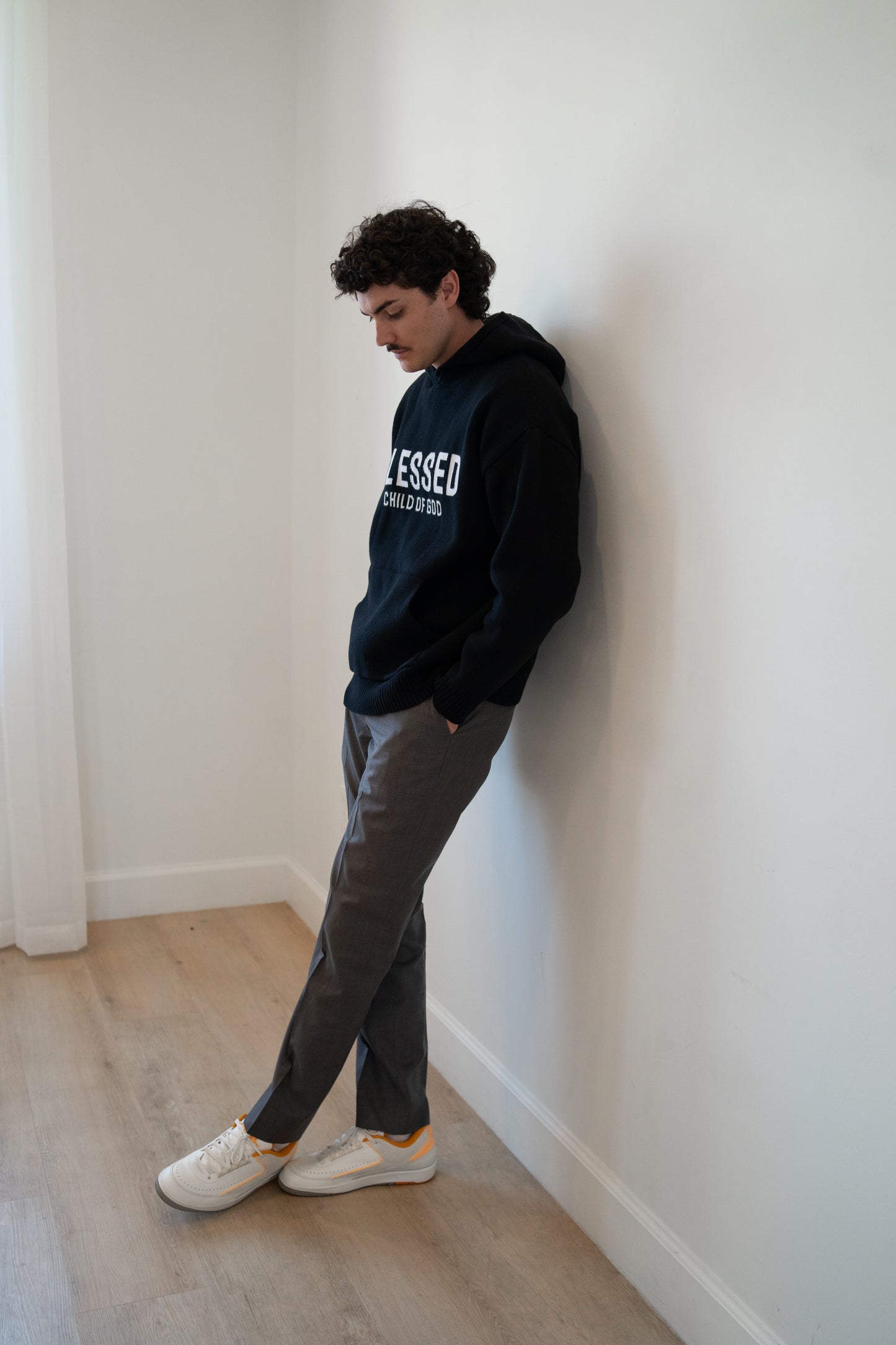Blessed - Knitted Heavy Weight Hoodie