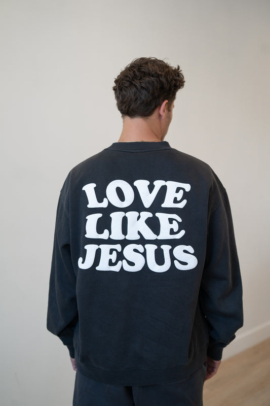 Love Like Jesus Sweatshirt Top